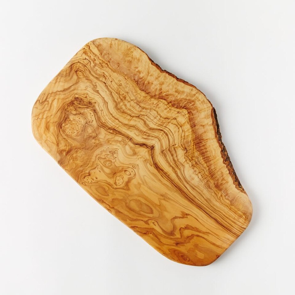 Olive Wood Rustic Chopping Board west elm Australia